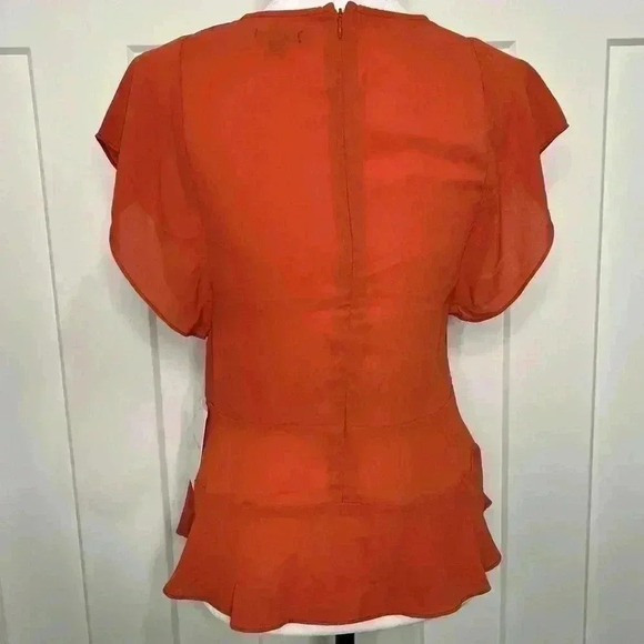 Stella &  Dot - ADDISON TOP - Burnt Orange - Picture 2 of 5